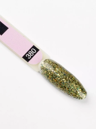 Гель-лак для ногтей с блестками Sparks Тон 380 Sofiprofi Sparks Gel Polish, 8 мл